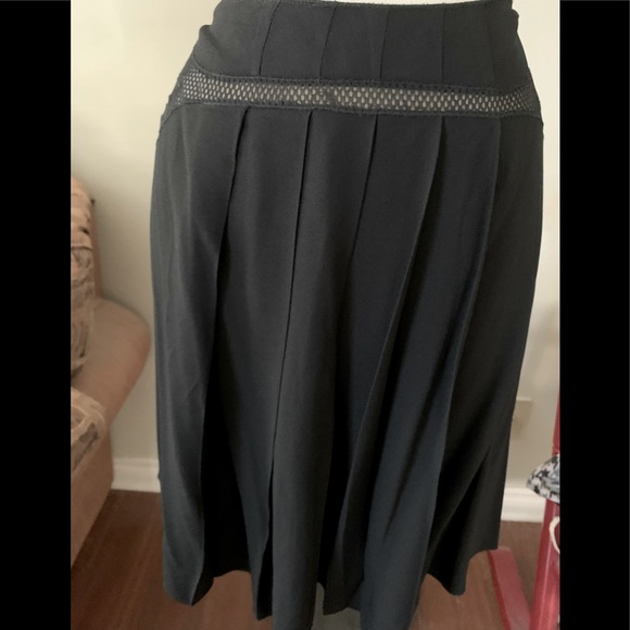 Vintage PRADA made in Italy size 44 black skirt - Picture 1 of 15